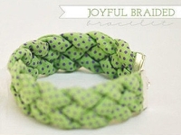 How Joyful Braided Bracelet